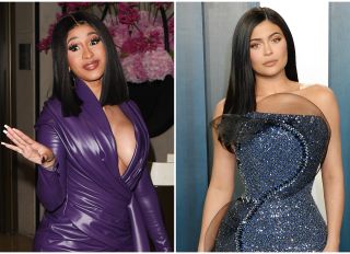 Cardi B and Kylie Jenner