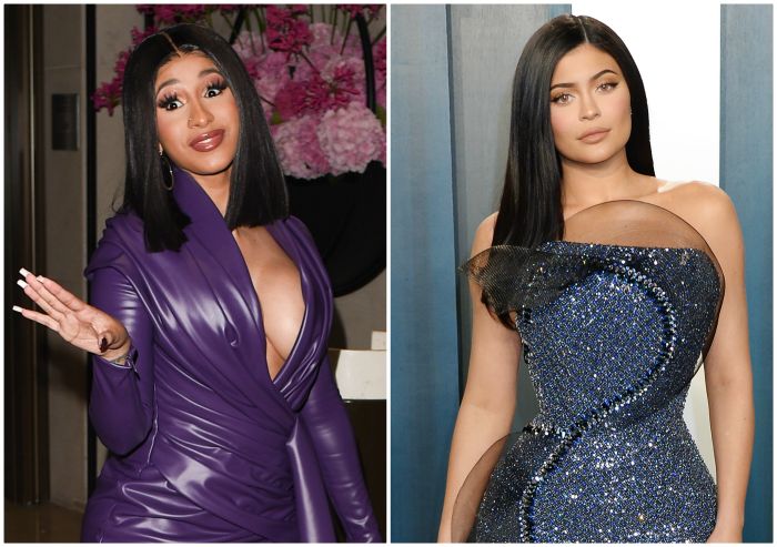 Cardi B and Kylie Jenner