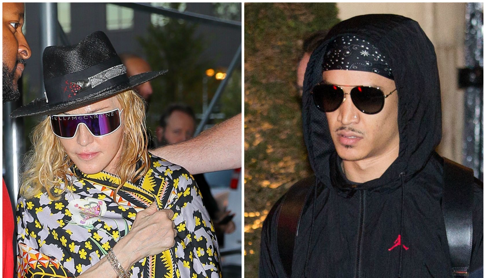 Madonna and her 25 year old boyfriend Ahlamalik Williams