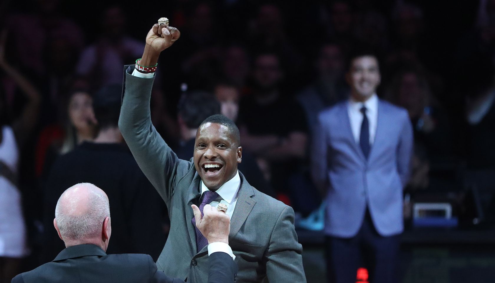 Masai Ujiri At Raptors Game