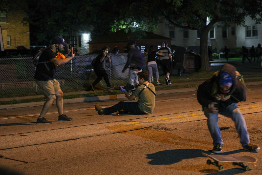 Protests in Wisconsin aftermath of Kenosha shooting