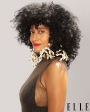 Tracee Ellis Ross covers ELLE Magazine State of Black Beauty Issue