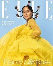 Tracee Ellis Ross covers ELLE Magazine State of Black Beauty Issue