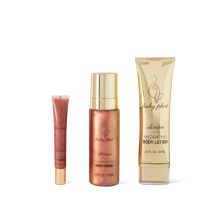 Baby Phat Beauty Campaign Images of Kimora Lee Simmons, Ming Lee Simmons, Aoki Lee Simmons and their products