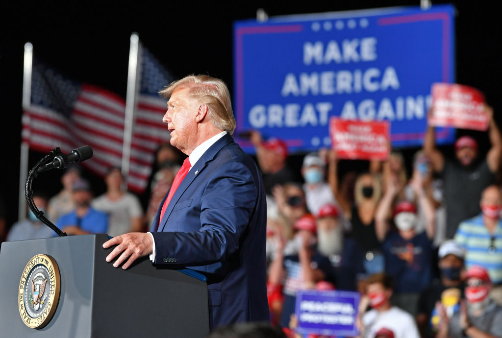 Trump's campaign rally in Winston-Salem