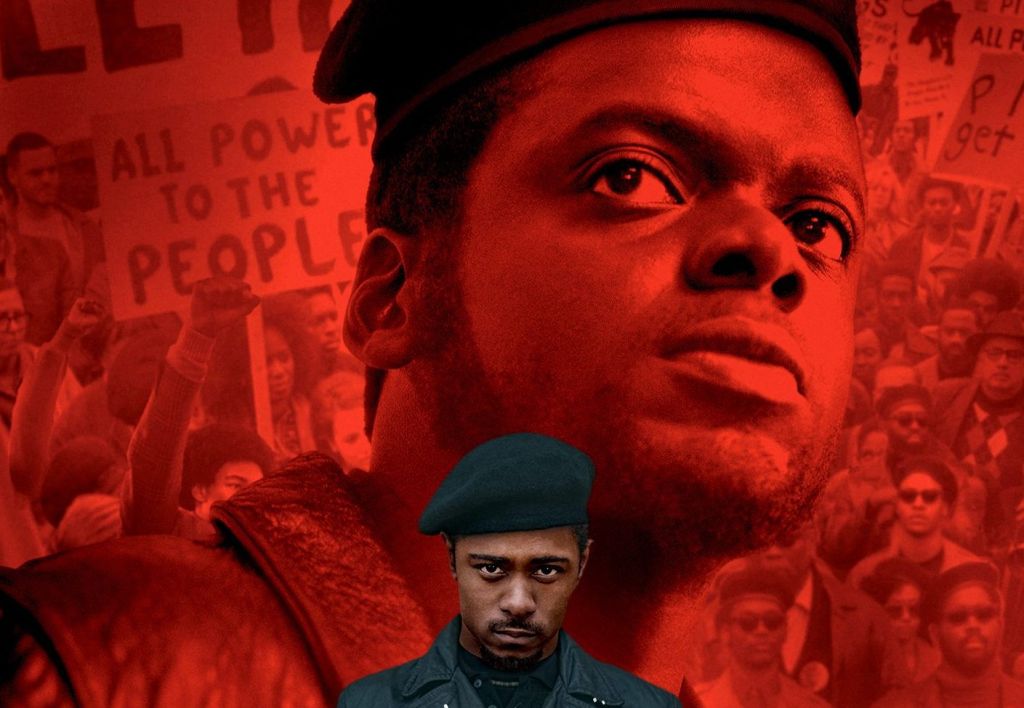 Judas & The Black Messiah Poster featuring Daniel Kaluuya as Fred Hampton and Lakeith Stanfield as William O'Neal