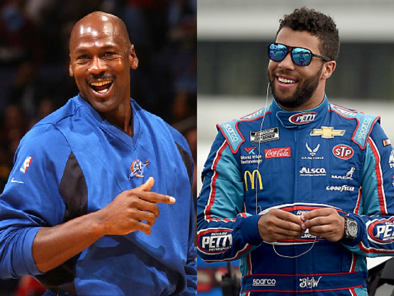 Michael Jordan Bubba Wallace