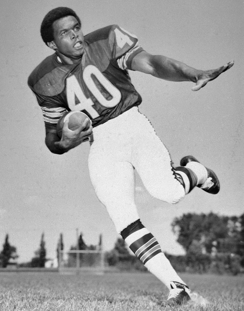 Portrait of the Chicago Bears' Gale Sayers