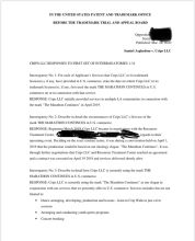 Court documents in Samiel Asghedom vs. Crips LLC trademark dispute