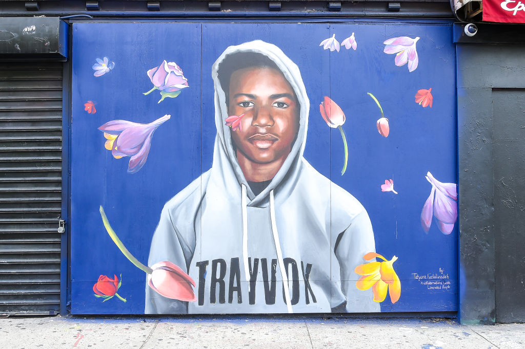 Trayvon Martin Mural Unveiling New York City