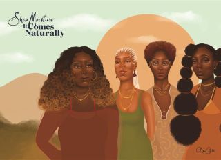 Shea Moisture It Comes Naturally Campaign - Four Women