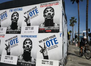 "Vote" Murals Spring Up Around Los Angeles