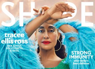 Tracee Ellis Ross covers Shape Magazine on newsstands October 16