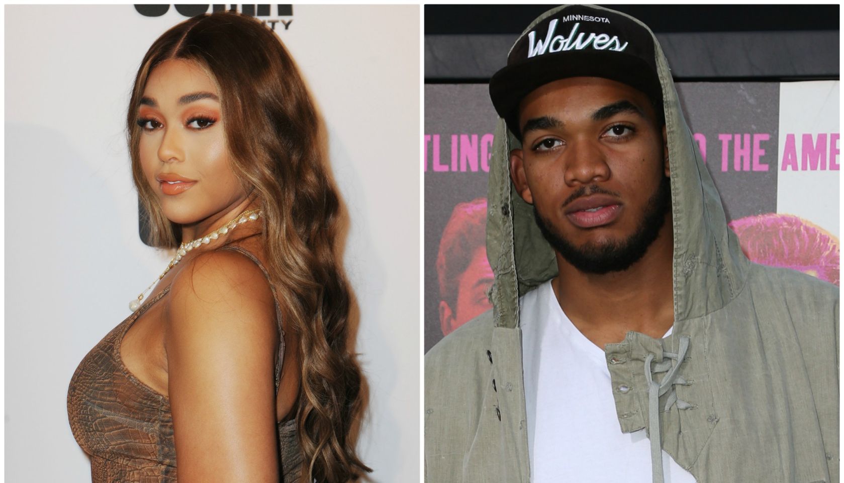 Jordyn Woods and Karl Anthony Towns