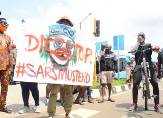 End SARS Protest In Lagos