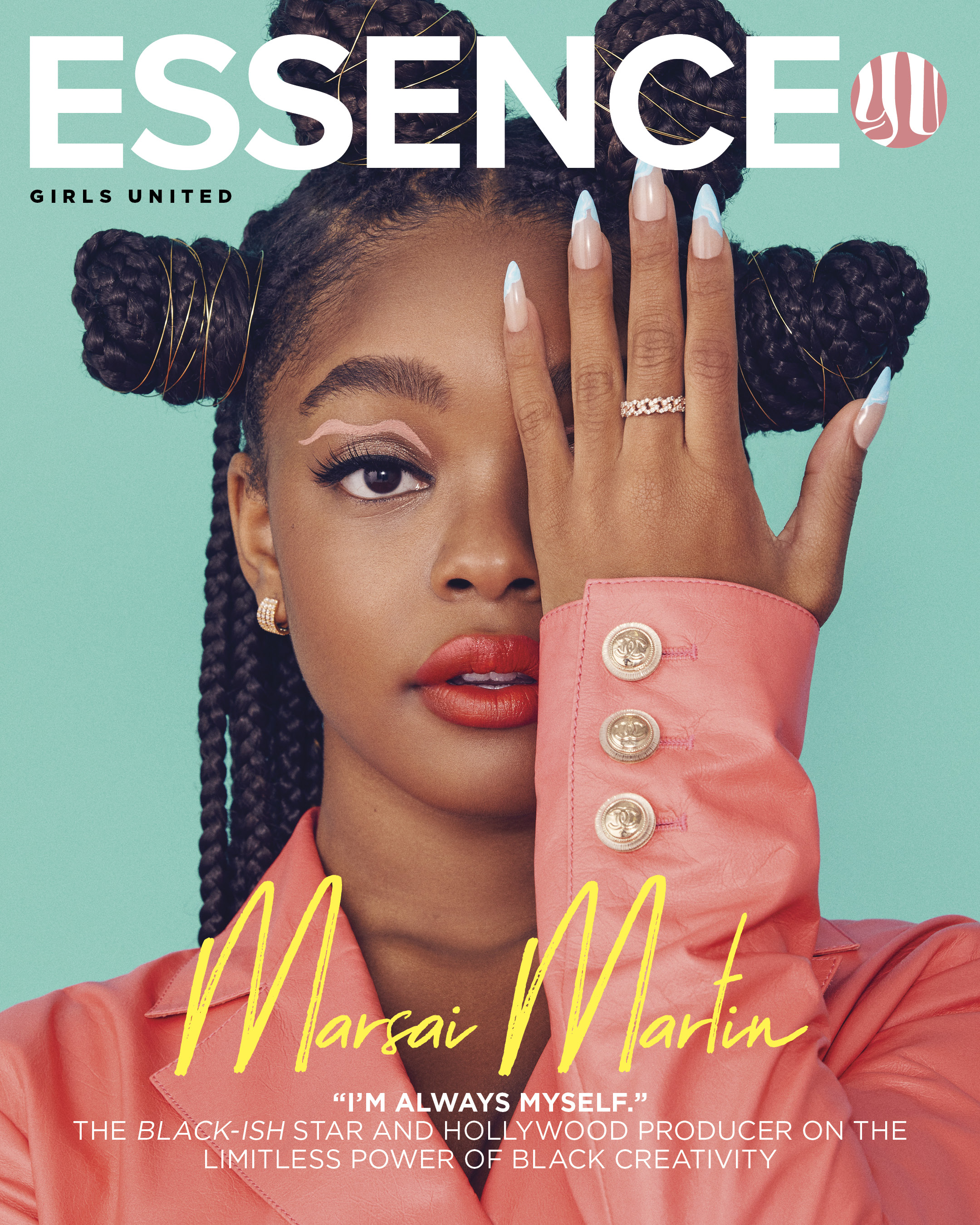 Marsai Martin Essence cover