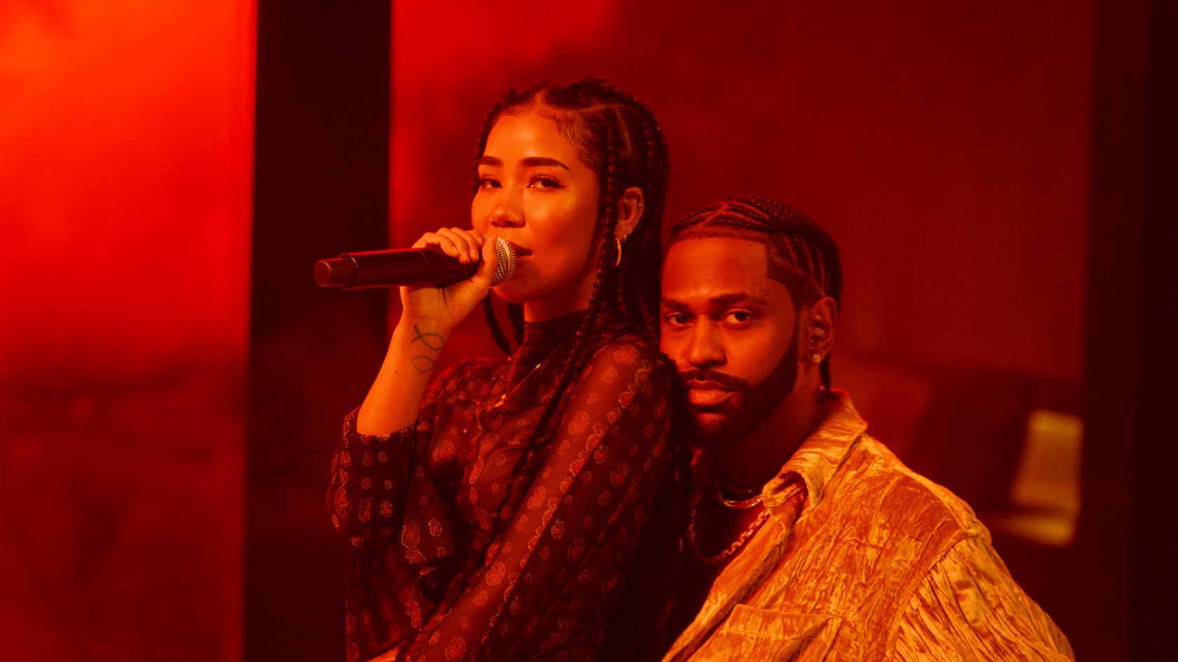 Big Sean and Jhené Aiko