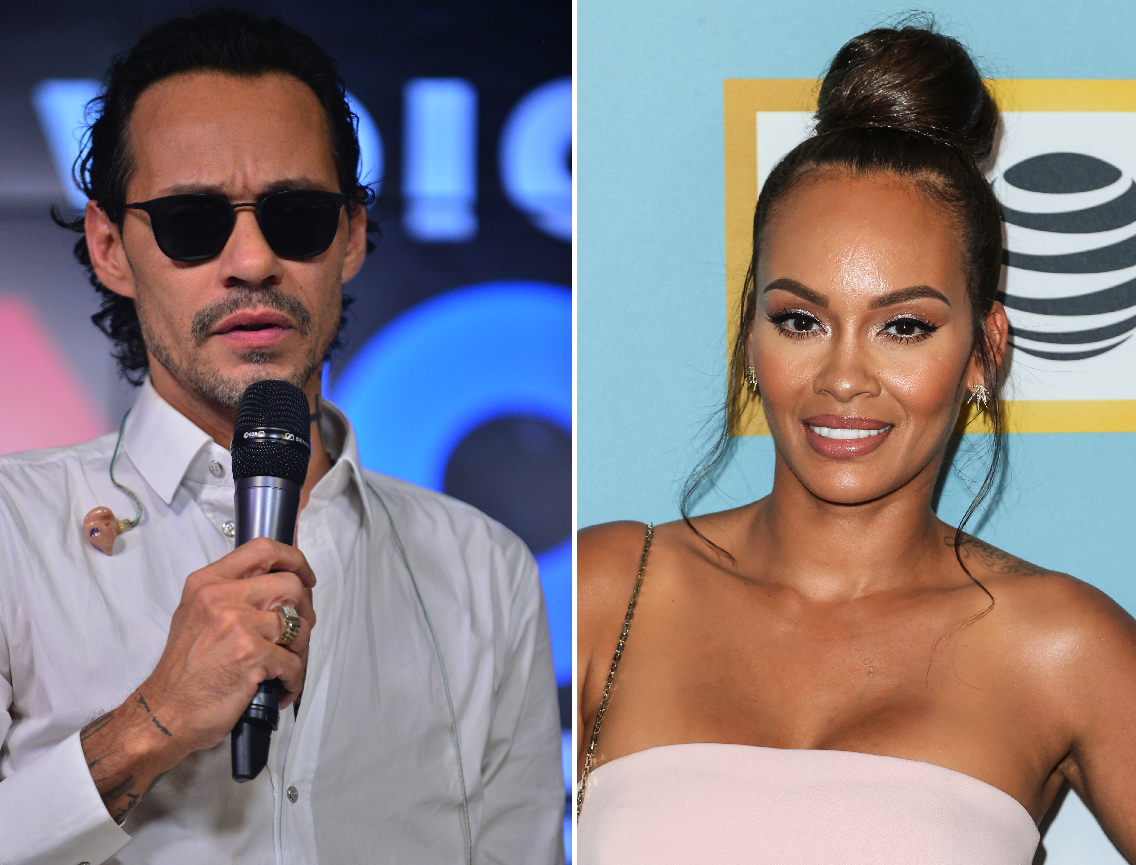 Marc Anthony And Evelyn Lozada
