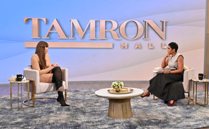Tamar Braxton is a guest on the "Tamron Hall" show