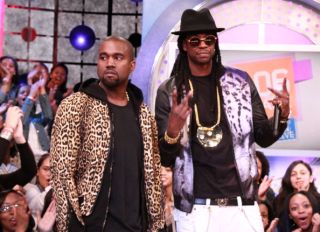 Kanye West Visits BET's "106 & Park"