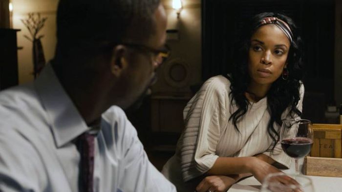 "This Is Us" Episode 503 "Changes" still featuring Sterling K. Brown as Randall and Susan Kelechi Watson as Beth