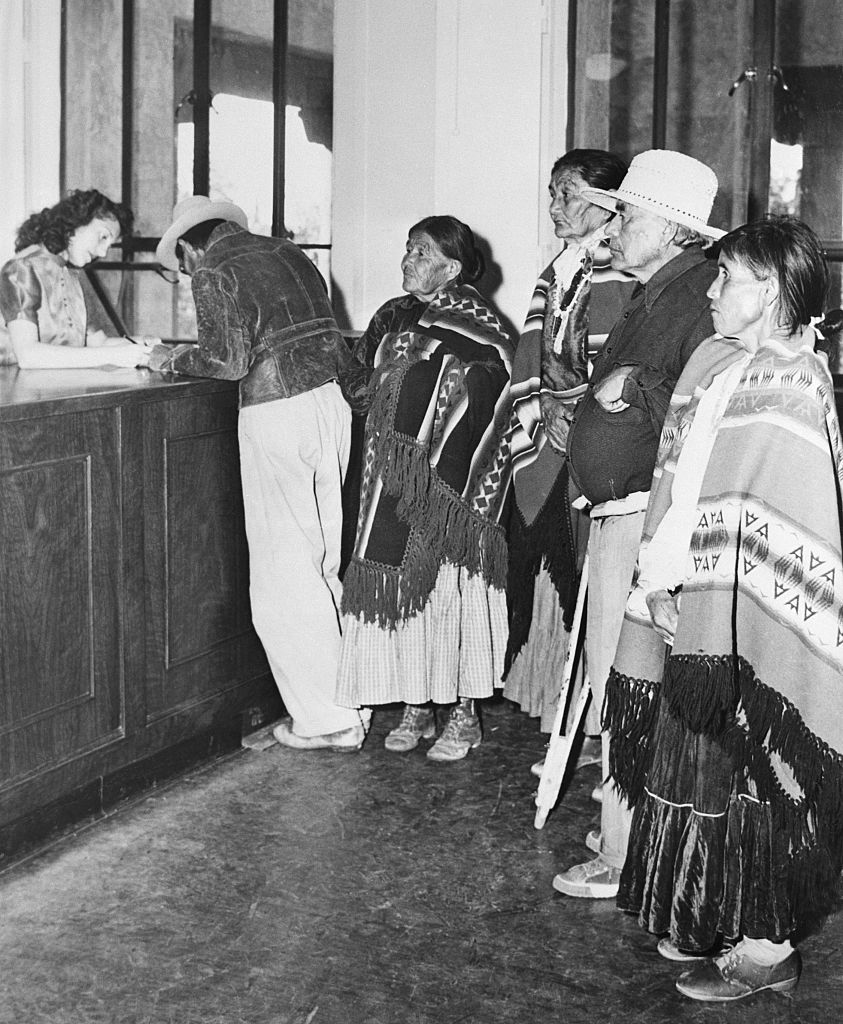 Native Americans Register To Vote