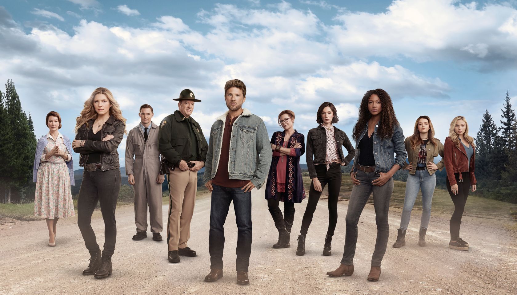 Key art and Production stills for "Big Sky"