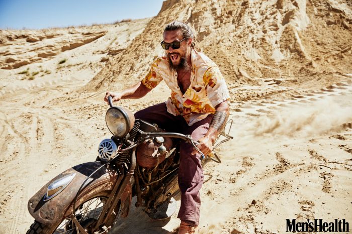 Jason Momoa covers Men's Health Magazine