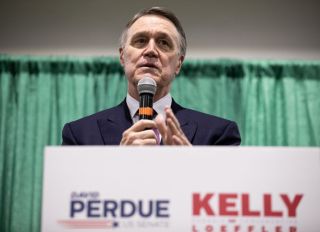 Kelly Loeffler And David Perdue Campaign For Georgia Runoff Election