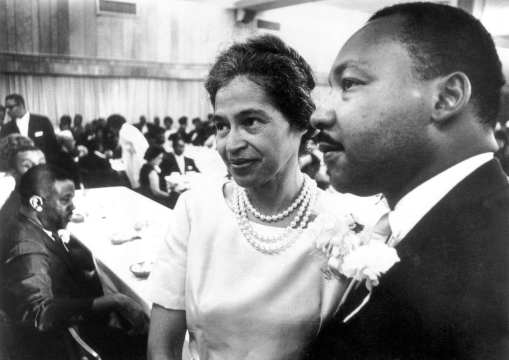 Dr. Martin Luther King and Rosa Parks