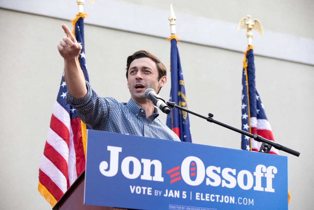 Democratic Senate Candidate Jon Ossoff Campaigns In Kennesaw, GA