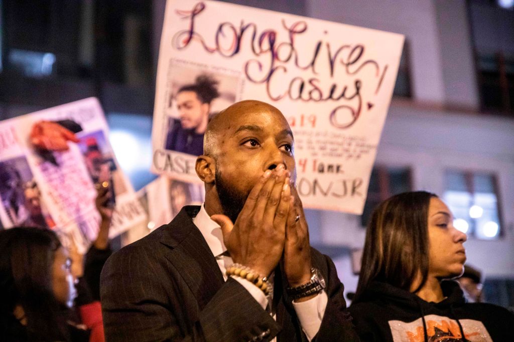 US-POLITICS-RACISM-POLICE-PROTEST