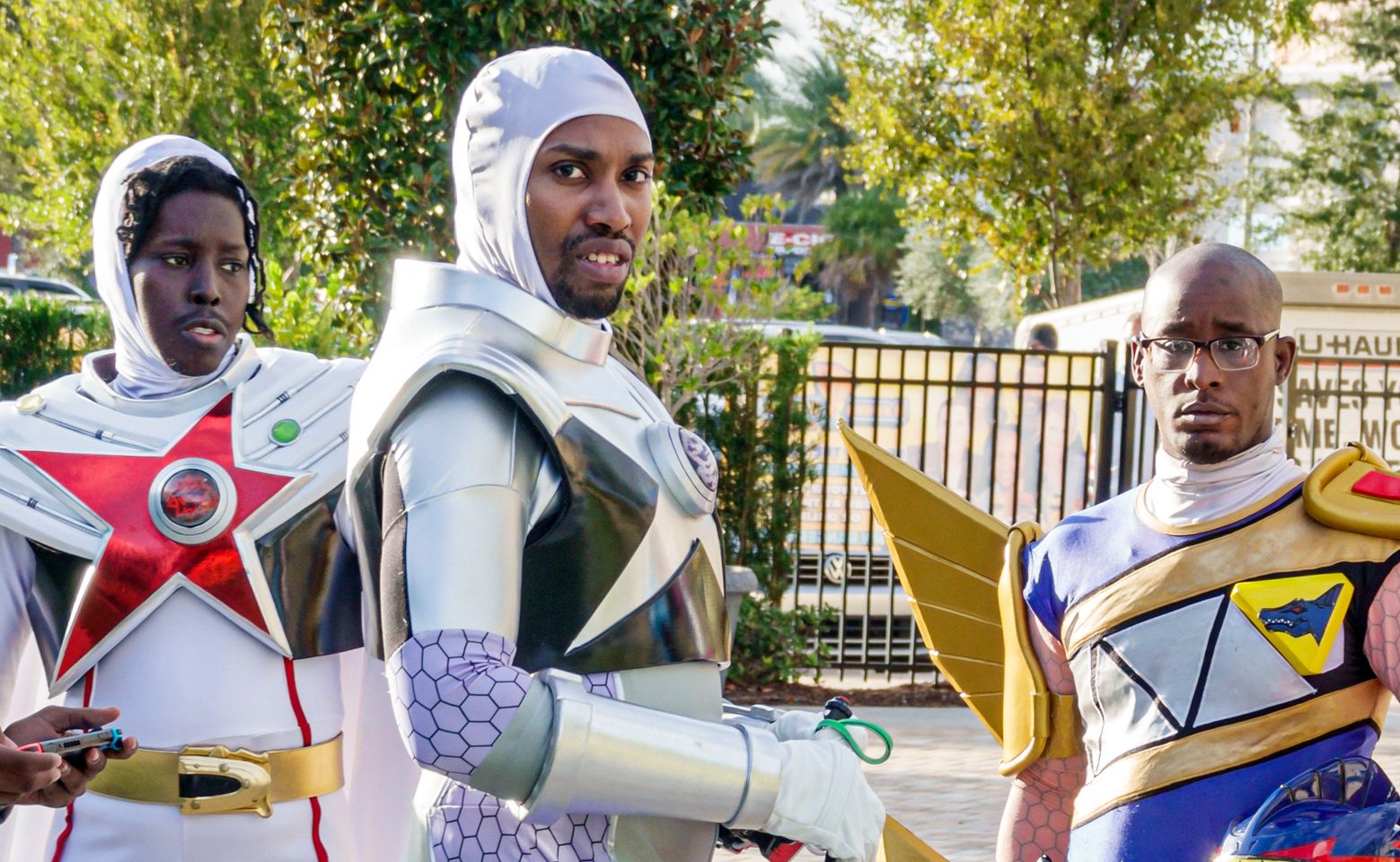 Florida, Orlando, Rangerstop Power Rangers Convention, superhero TV series, fans in costume