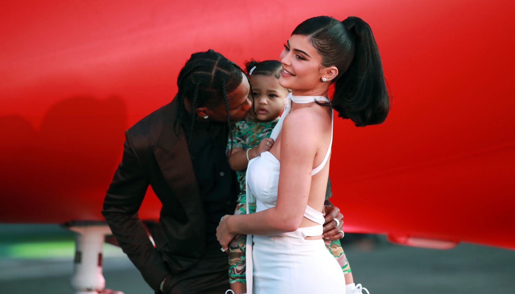 Kylie Jenner, Travis Scott & Stormi