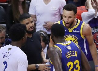Toronto Raptors play the Golden State Warriors in game five of the NBA Finals