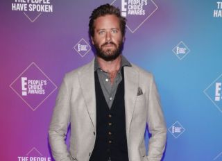 Armie Hammer at the 2020 E! People's Choice Awards - Backstage