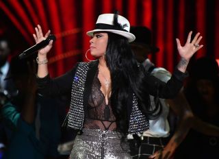 Keyshia Cole Performs During 2017 Soul Train Music Awards