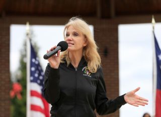 Kellyanne Conway Talks At The Save America Tour