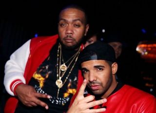 Drake and Timbaland at the 3 VMA After Party At PHD