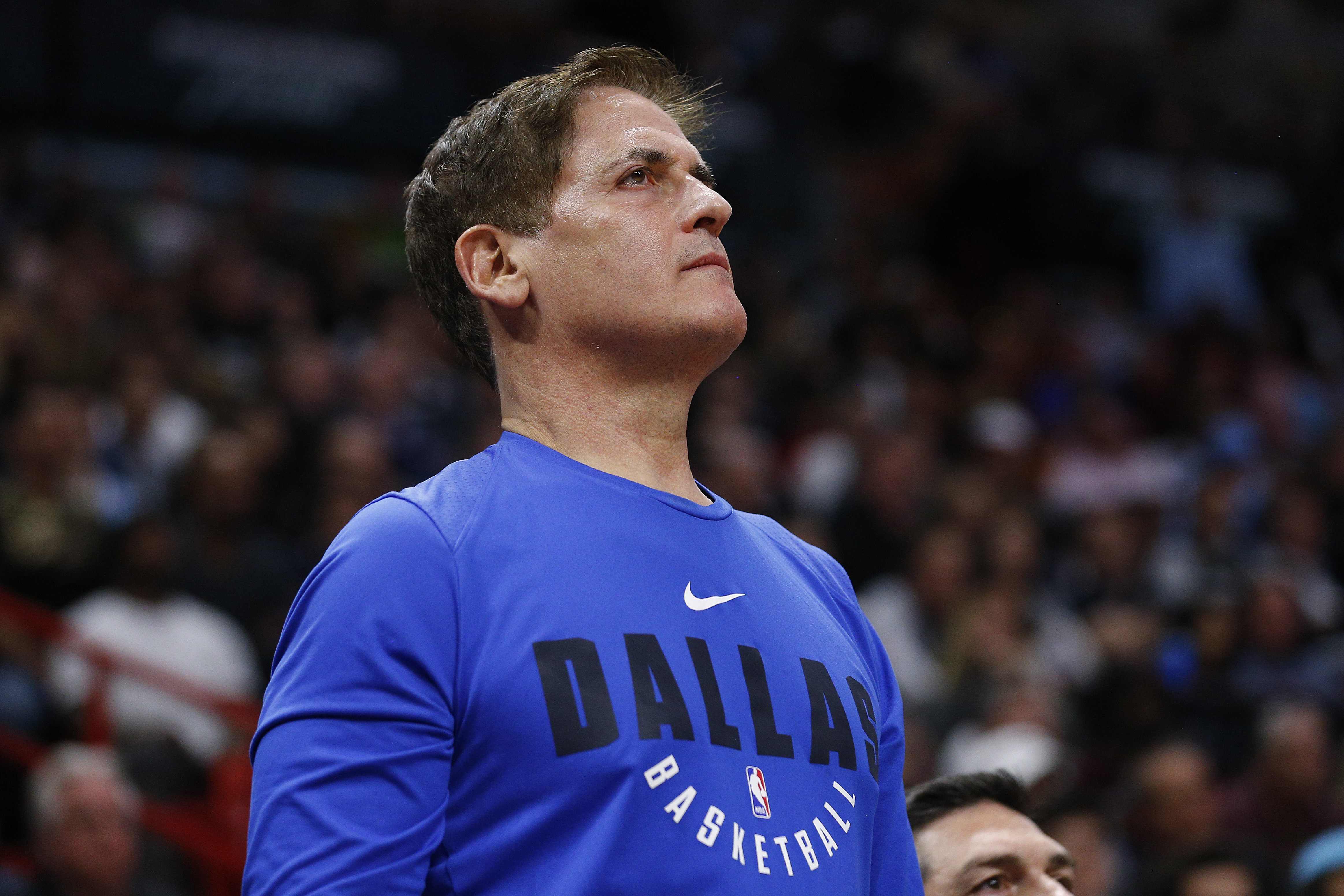 Mark Cuban Courtside
