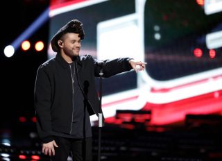 The Weeknd on The Voice Season 9