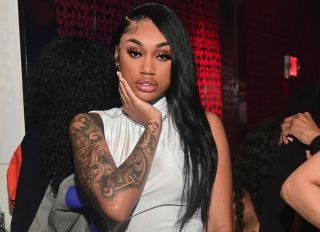 Jania Meshell attends Sin Sunday's at Josephines