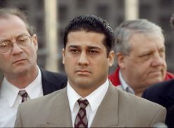 Police Officer Justin Volpe leaving Brooklyn Federal Court w