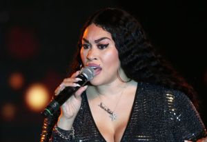 Keke Wyatt performs at the 2019 World AIDS Day Concert in Dallas