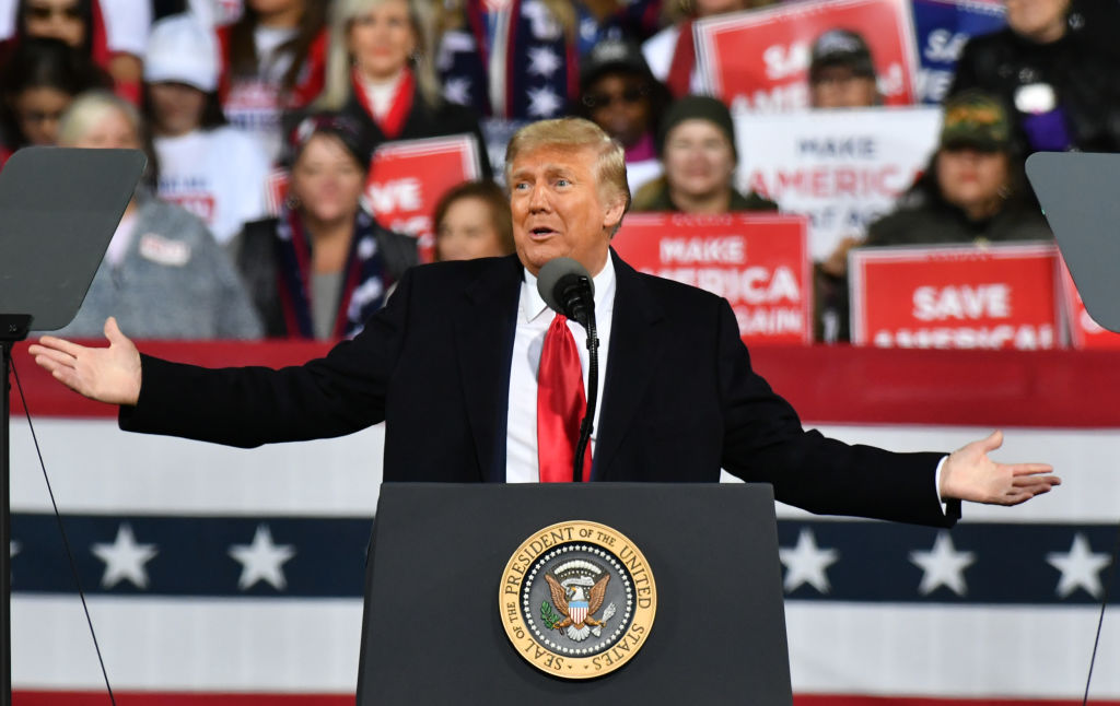 U.S. President Trump's rally in Valdosta, GA