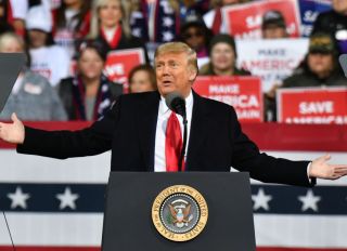 U.S. President Trump's rally in Valdosta, GA