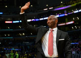 Kobe Bryant at the Denver Nuggets v Los Angeles Lakers