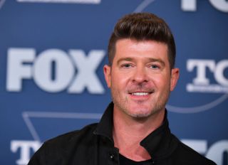 Robin Thicke on FOX Winter TCA All Star Party
