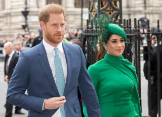 Meghan Markle and Prince Harry Commonwealth Day Service 2020