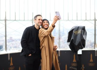Tayshia Adams And Zac Clark Celebrate Their Love At The Empire State Building